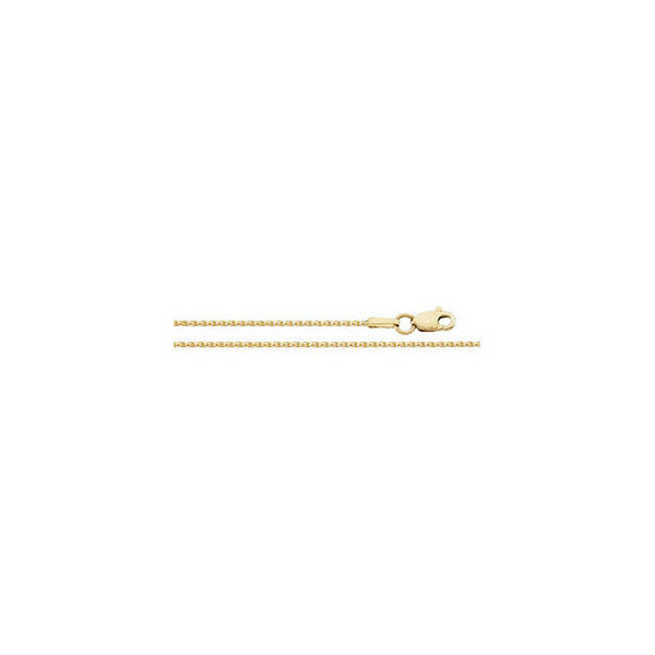 14k Yellow Gold Wheat Chain, 1mm, 18 inches, Yellow Gold Chain, Chain for pendant, Minimalist, Necklace for pendant, Simple, Ready to Ship