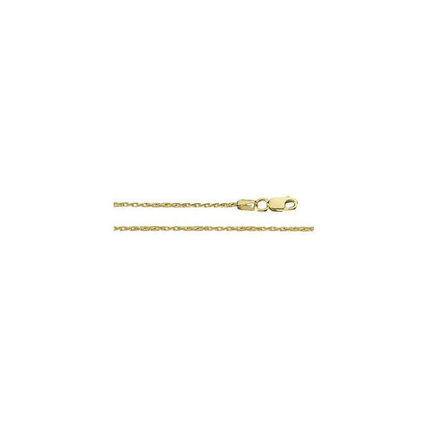 14k Yellow Gold Wheat Chain 1.28mm, Simple Gold Chain, Chain for pendant, Necklace for pendant