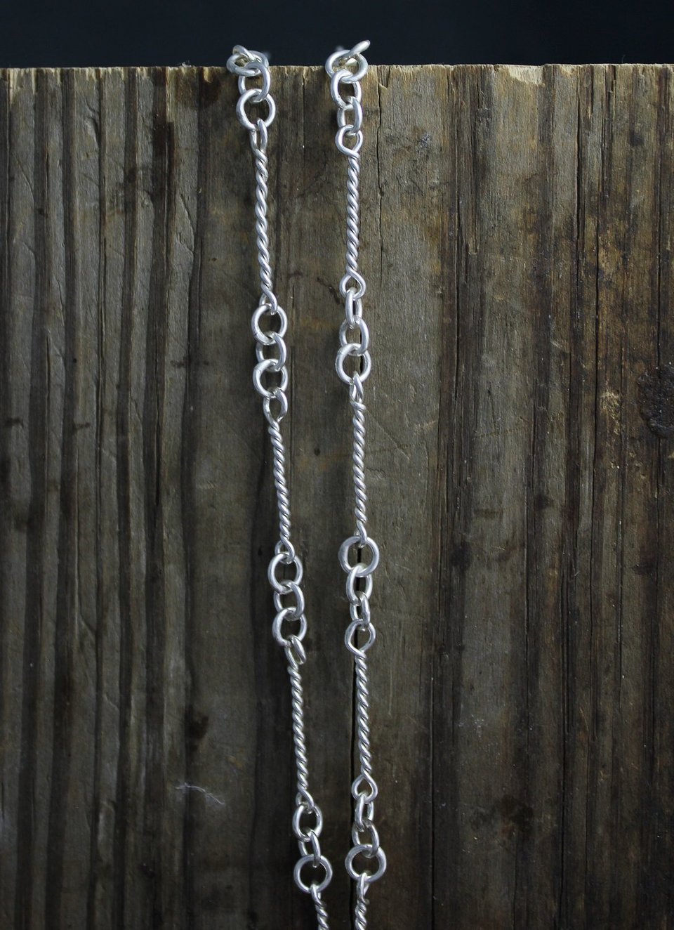 Pleiades Necklace, Handmade Silver Chain Link Necklace, Diamond Coin Pendant, Constellation Pendant, Eco Friendly, Ready to Ship in 3 to 5 daysNeckwear