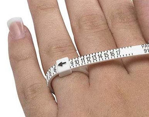 Ring sizers Multi sizer finger gauge ring size measure tool belt sizer