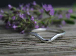 Sterling Silver Ring // Universal Wedding Band // Matching Band // Bridal Set // Wedding Set // Eco Friendly // Ready to Ship Size 7