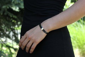 14k White Gold Hammered Cuff Bracelet - Recycled Gold - Hammered Gold - Eco Friendly - Made to Order