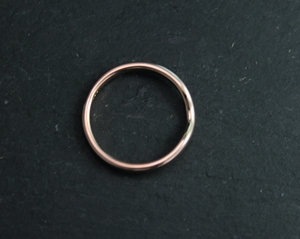 14k Rose Gold Wedding Band, Matching Band, Bridal Set, Wedding Set, Eco Friendly, Ready to Ship Gold Ring