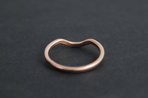 14k Rose Gold Wedding Band, Matching Band, Bridal Set, Wedding Set, Eco Friendly, Ready to Ship Gold Ring